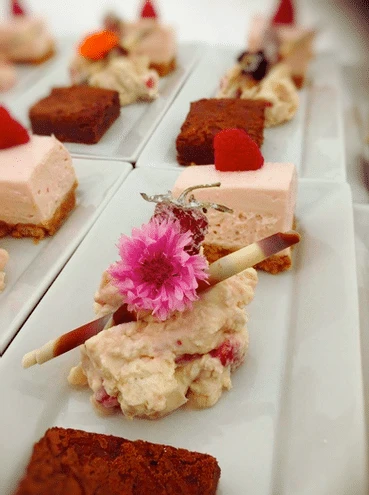 A selection of desserts served at The Harbour View